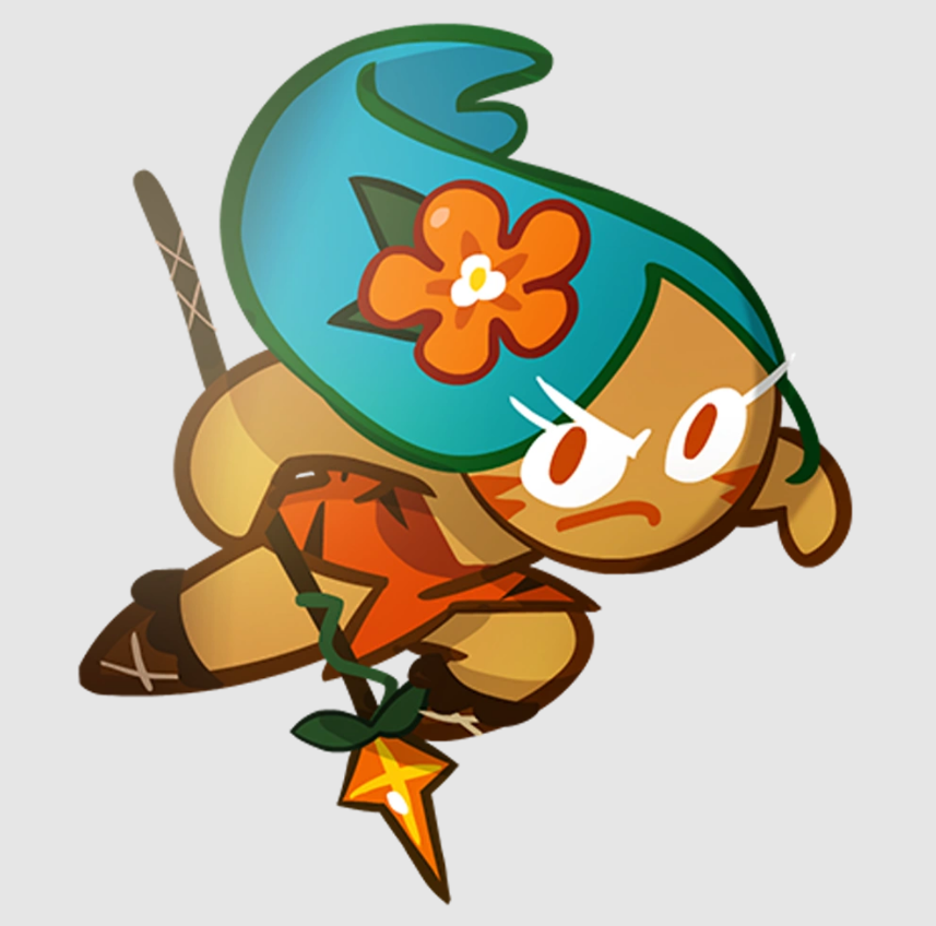 Tiger Lily Cookie in CookieRun: Crumble 