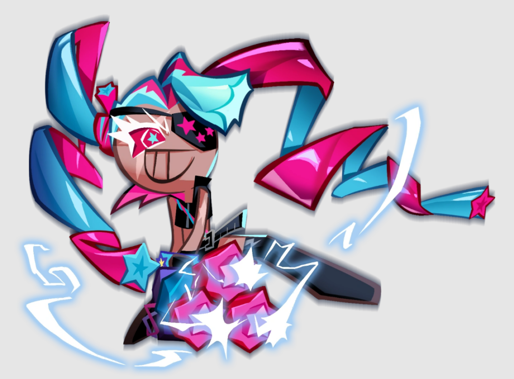 Twizzly Gummy Cookie in CookieRun: Crumble 