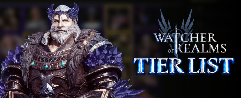 Watcher of Realms tier list banner