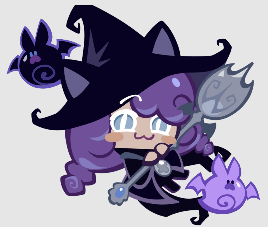 Witchberry Cookie in CookieRun: Crumble 