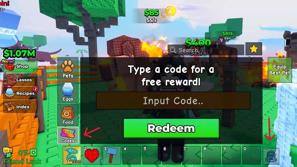 How to Redeem Catch and Tame Codes Roblox