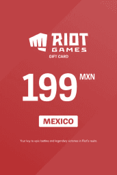 Riot Access $199 MXN Gift Card (MX) - Digital Code