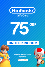 Nintendo eShop £75 GBP Gift Card (UK) - Digital Code