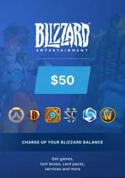 Product Image - Blizzard $50 USD Gift Card (US) - Digital Code