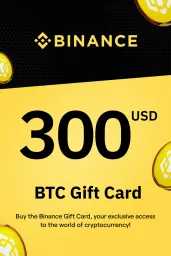 Product Image - Binance (BTC) 300 USD Gift Card - Digital Code