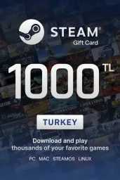 Product Image - Steam Wallet ₺1000 TL Gift Card (TR) - Digital Code