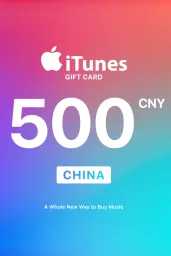Product Image - Apple iTunes ¥500 CNY Gift Card (CN) - Digital Code