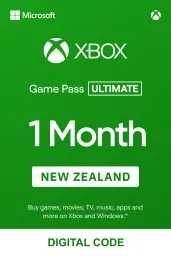 Product Image - Xbox Game Pass Ultimate 1 Month (NZ) - Xbox Live - Digital Code