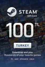 Product Image - Steam Wallet ₺100 TL Gift Card (TR) - Digital Code