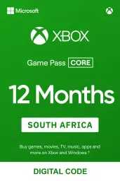 Product Image - Xbox Game Pass Core 12 Months (ZA) - Xbox Live - Digital Code