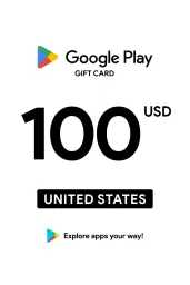 Product Image - Google Play $100 USD Gift Card (US) - Digital Code
