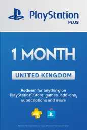 Product Image - PlayStation Plus 1 Month Membership (UK) - PSN - Digital Code