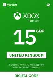 Product Image - Xbox £15 GBP Gift Card (UK) - Digital Code